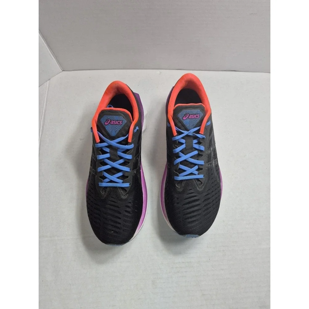 ASICS Novablast Women's 7.5 Running Shoes Black Blue Purple 1012A584 OG
